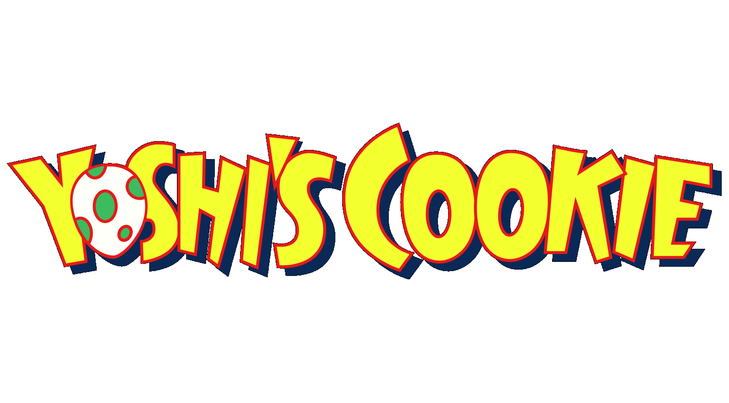 Yoshi's Cookie logo for Super Nintendo